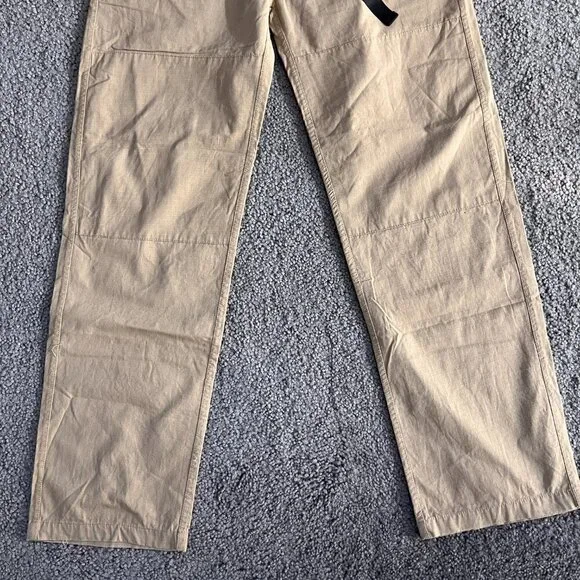 Krooked Eyes Ripstop Double Knee Skater Pants Men's Sz. S - Khaki - Good Cond. - Picture 3 of 15